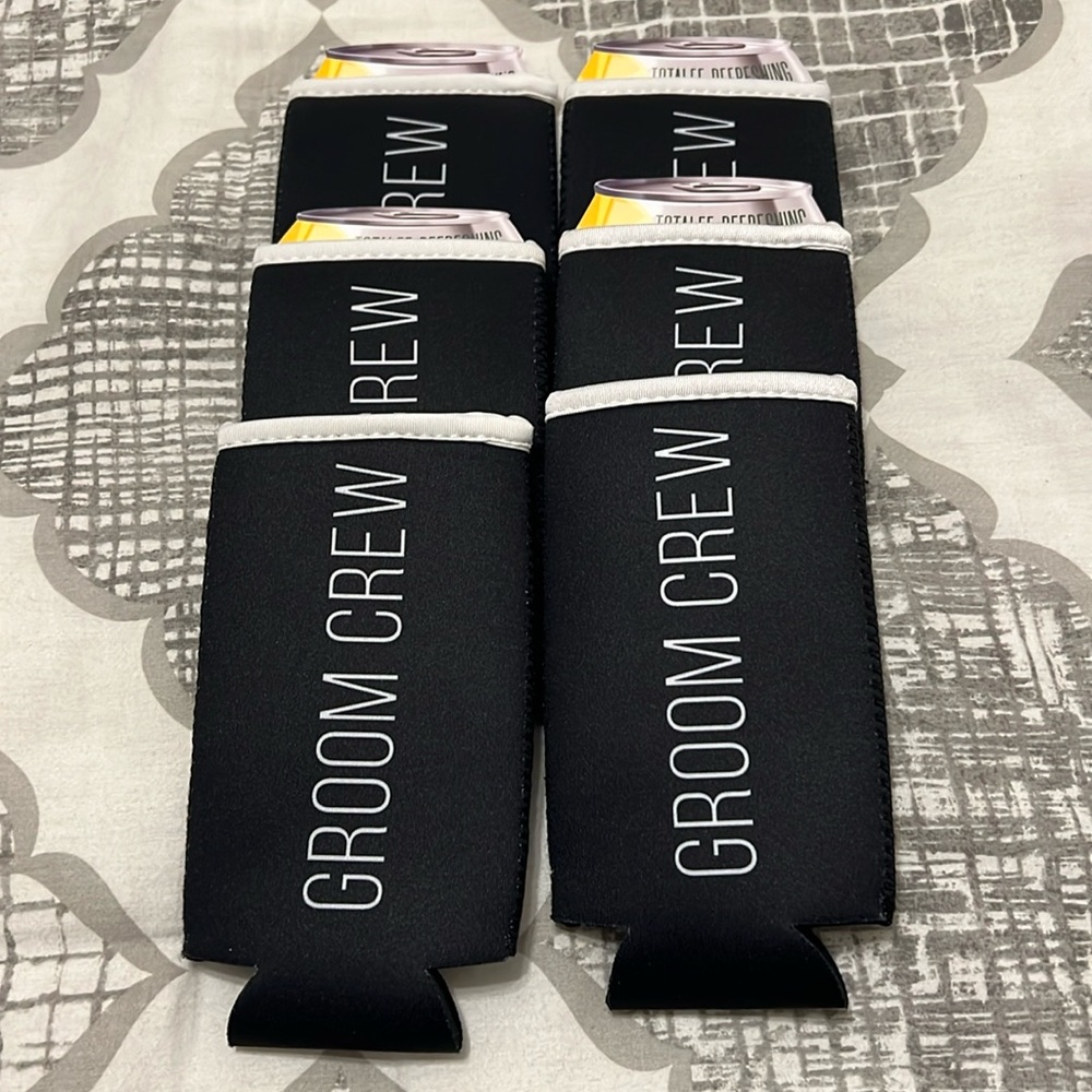Groom Crew Koozies